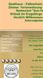Mobile Screenshot of gasthaus-erzgebirge.de